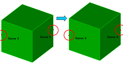 Curveの方向を変える方法（Geometry→Modify→Curve→Sense）